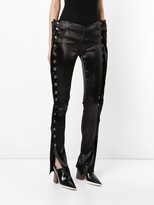 Thumbnail for your product : Paula Knorr Eyelets Stretch Jeans