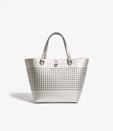 Thumbnail for your product : Karen Millen Metallic Perforated Bag