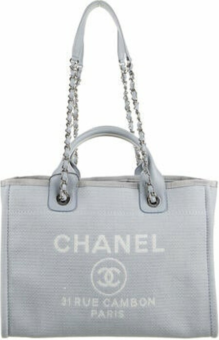 chanel leather tote 2022