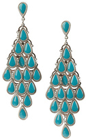 Thumbnail for your product : Forever 21 Teardrop Chandelier Earrings