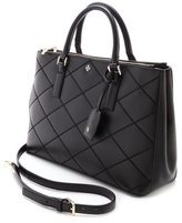Thumbnail for your product : Tory Burch Robinson Stitched Double Zip Tote