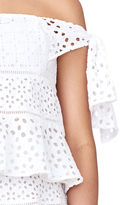 Thumbnail for your product : Rebecca Taylor Off-The-Shoulder Amora Eyelet Top
