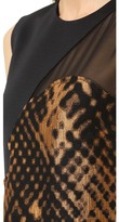 Thumbnail for your product : 3.1 Phillip Lim Disintegrating Patchwork Sleeveless Dress