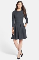 Thumbnail for your product : Pink Tartan Double Knit Fit & Flare Dress