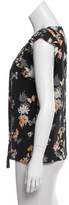 Thumbnail for your product : The Kooples Silk Printed Top