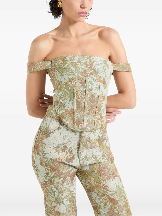 Manière De Voir Bonnie jacquard top