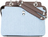 Thumbnail for your product : Fendi shoulder bag - women - Cotton/Calf Leather - One Size