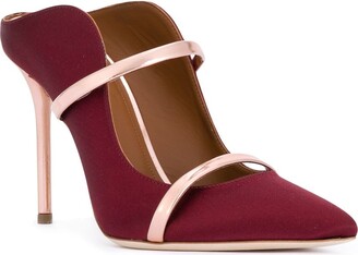 Malone Souliers Contrast Heeled Mules