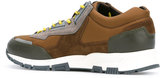Thumbnail for your product : Lanvin panel lace-up sneakers