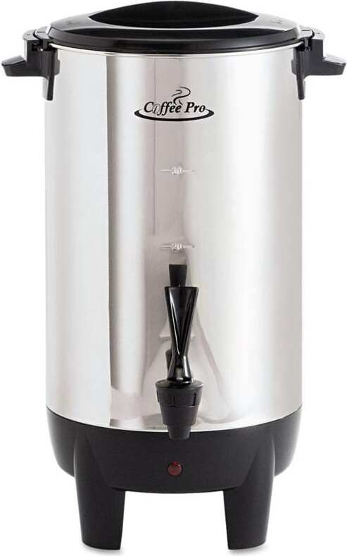 CoffeePro COFFEE PRO 30-Cup Stainless Steel Percolating Coffee Urn