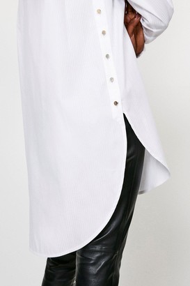 Karen Millen Side Button Detail Shirt