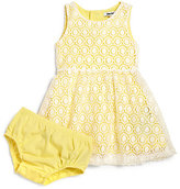 Thumbnail for your product : DKNY Infant's Two-Piece Crochet Lace Dress & Bloomers Set