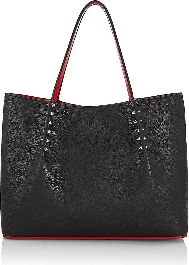 Christian Louboutin Small Cabarock Leather Tote - ShopStyle