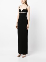 Thumbnail for your product : Rachel Gilbert Crystal-Embellished Sleeveless Maxi Dress
