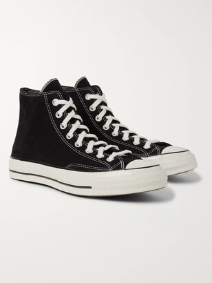 converse black old school