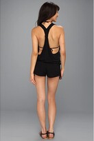 Thumbnail for your product : Luli Fama Cosita Buena T-Back Romper Cover-Up