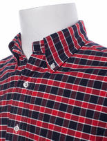 Thumbnail for your product : Thom Browne Plaid Button-Up