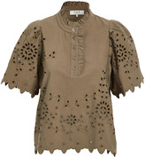 Thumbnail for your product : Sea Fern Eyelet Short Sleeve Top