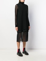 Thumbnail for your product : McQ Roll Neck Shift Dress
