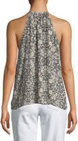 Thumbnail for your product : MISA Charleen Printed Chiffon Camisole Top