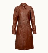 Thumbnail for your product : Tod's Leather Shirt Dress
