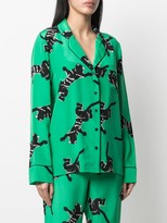 Thumbnail for your product : Diane von Furstenberg Graphic-Print Silk Shirt