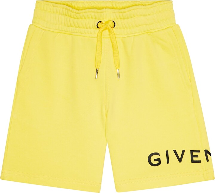 Givenchy Kids Logo cotton-blend shorts