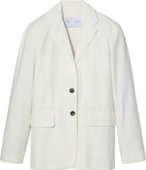 Thumbnail for your product : Proenza Schouler White Label Notched-Collar Single-Breasted Blazer
