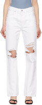 Thumbnail for your product : Citizens of Humanity White Libby Relaxed Bootcut Jeans