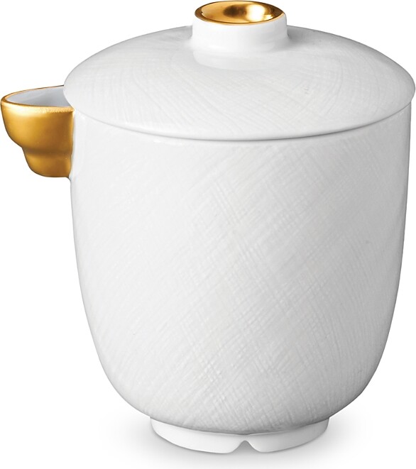 L'OBJET Han Gold Creamer with Lid