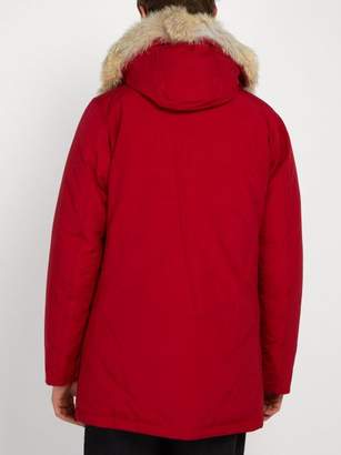 Woolrich Arctic Down Filled Hooded Parka - Mens - Red