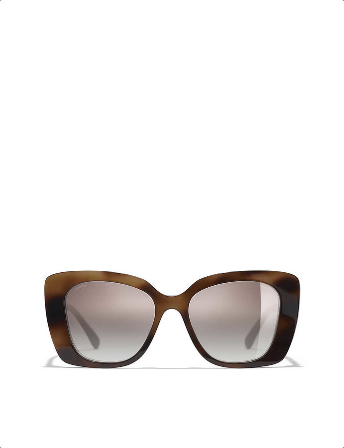 Chanel Square sunglasses - ShopStyle