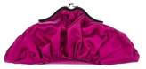 Thumbnail for your product : Philip Treacy Pleated Satin Frame Clutch