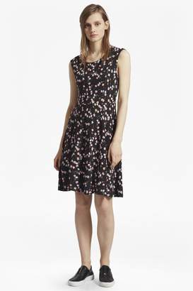 French Connection Botero Ponte Jersey Printed Dress