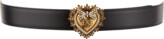 Thumbnail for your product : Dolce & Gabbana Devotion Leather Belt
