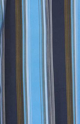 Diane von Furstenberg Stripe Long Silk Jacket
