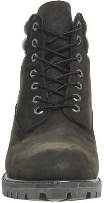 timberland 6 inch double collar boots medium brown