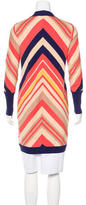 Thumbnail for your product : Diane von Furstenberg Striped Long Sleeve Cardigan