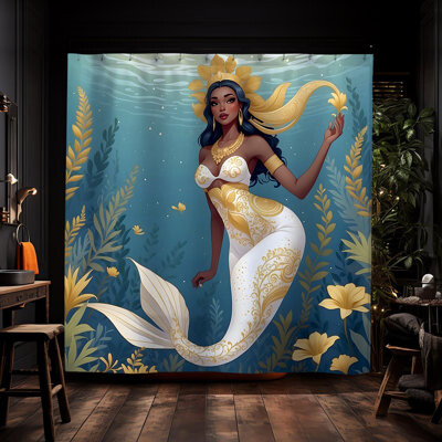 ULLI HOME Fatia Shower Curtain