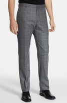 Thumbnail for your product : Paul Smith 'Byard' Grey Graph Wool Pants