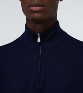 Thumbnail for your product : Brunello Cucinelli Cashmere half-zipped sweater