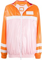 Thumbnail for your product : Burberry Colour Block High-Shine Jacket