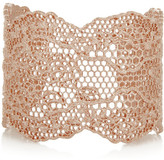 Thumbnail for your product : Aurélie Bidermann Vintage Lace rose gold-plated cuff