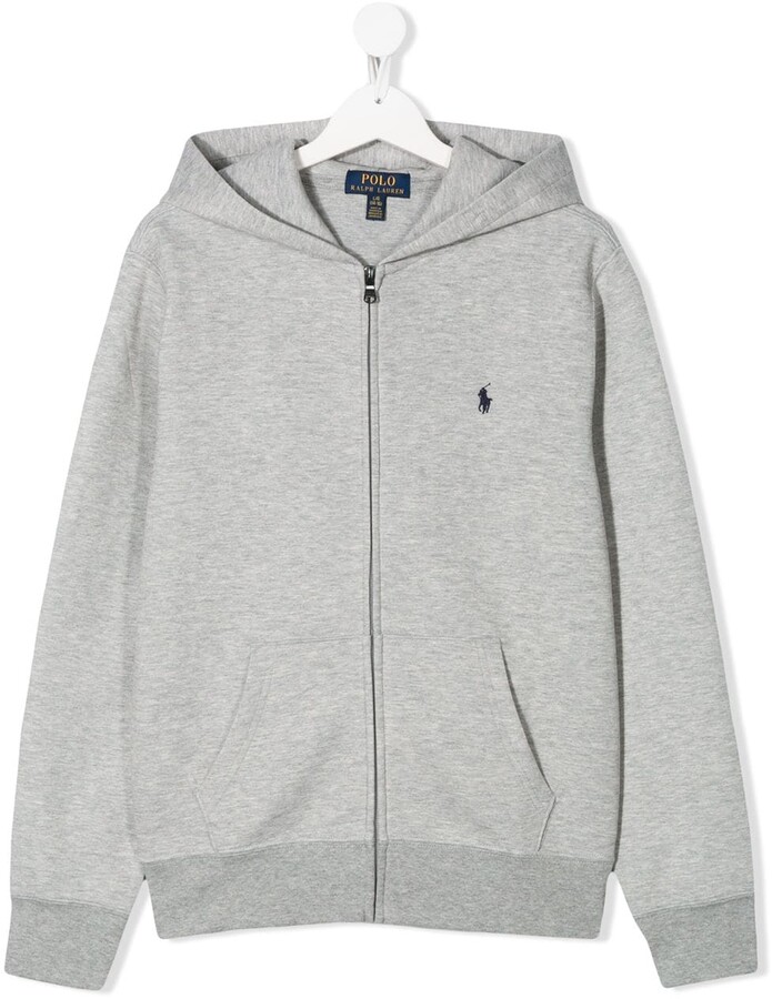 grey ralph hoodie