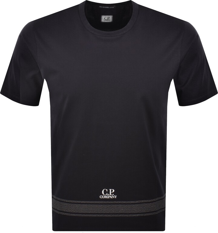 C.P. Company T Pezza Jersey T Shirt Navy