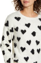 Thumbnail for your product : Cotton Emporium Heart Eyelash Sweater