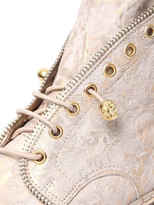 Thumbnail for your product : Fru.it 30mm Metallic Print Leather Ankle Boots
