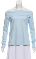 Thumbnail for your product : Tibi Off-The-Shoulder Long Sleeve Top
