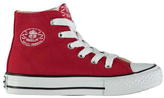 Thumbnail for your product : Dunlop Kids Canvas High Top Trainers