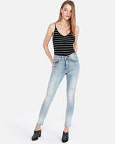 Thumbnail for your product : Express Striped Soft V-Neck Best Loved Cami